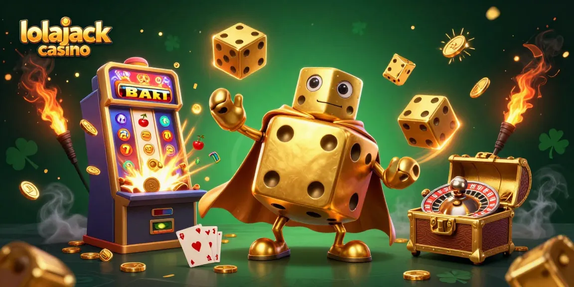 Experience thrilling gameplay at lolajack casino with vibrant characters and dynamic casino elements.